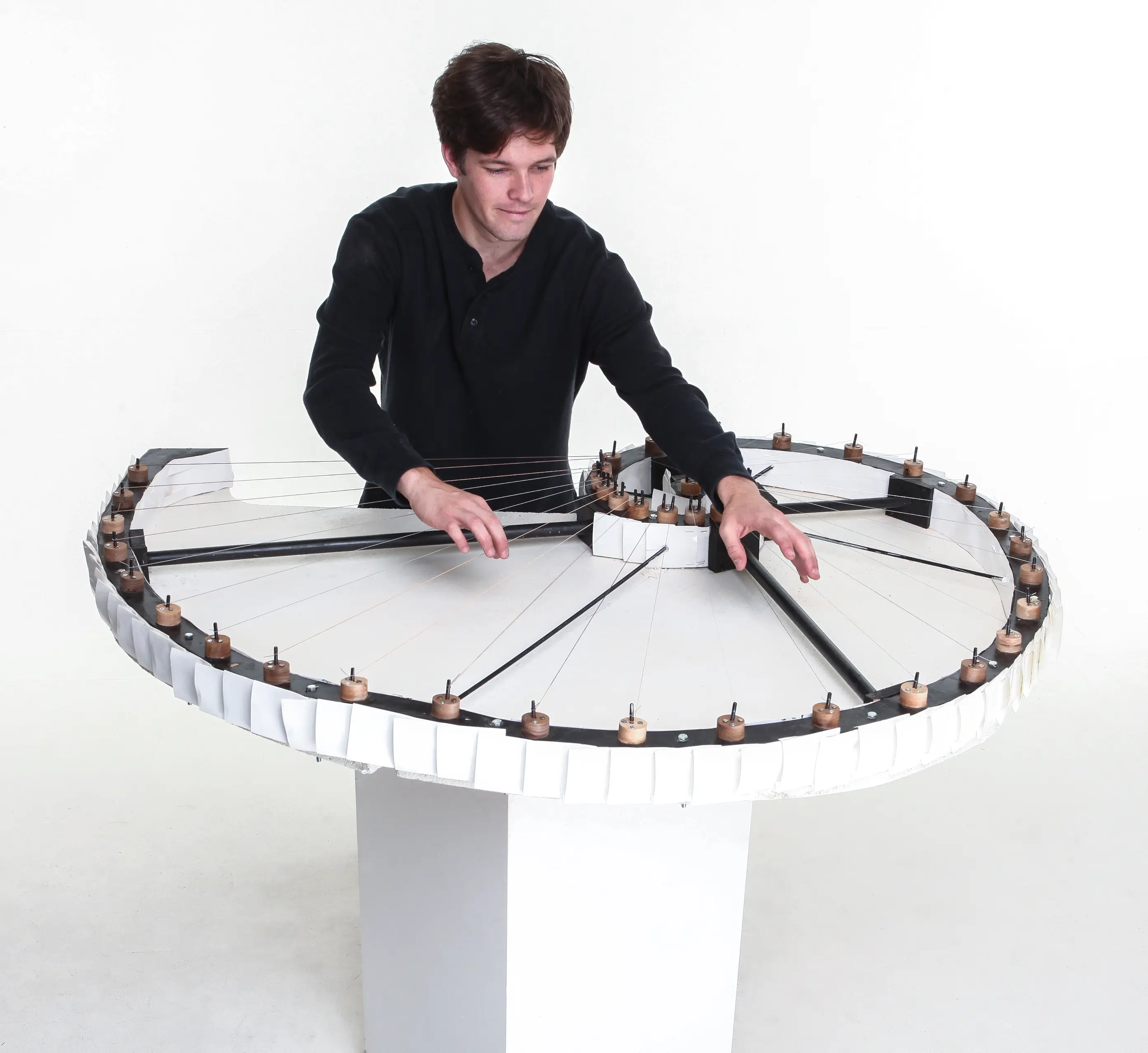 Scott Lingner's Fibonacci Snail Guitar - Mathematical & Organic design